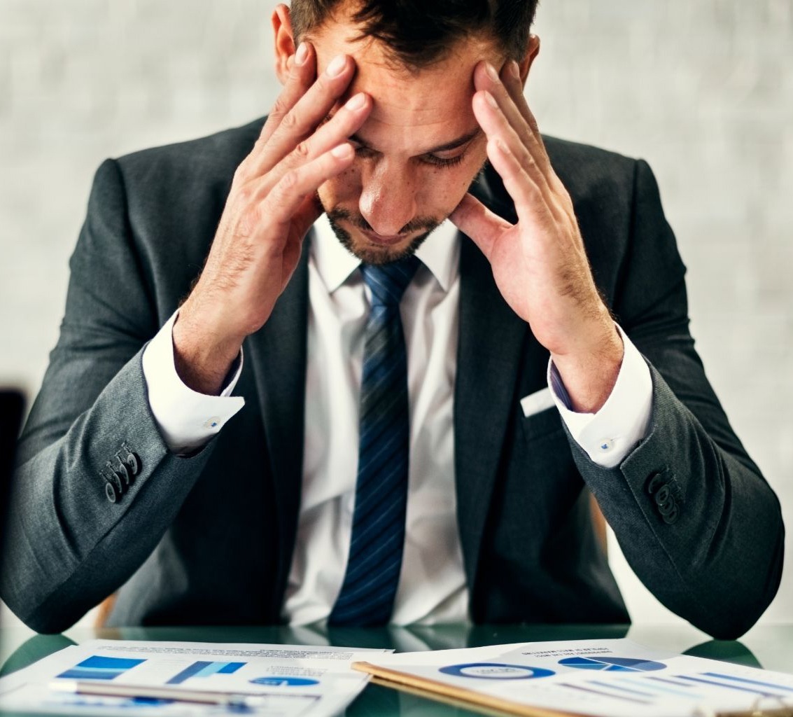 Stressed Businessman